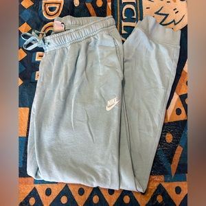 Light blue Nike joggers
